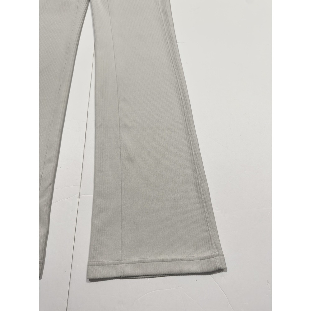 Lululemon Women's Ribbed Softstreme Flared Pant Stretch Size 4 Bone LW5GVK Yoga - Picture 6 of 14